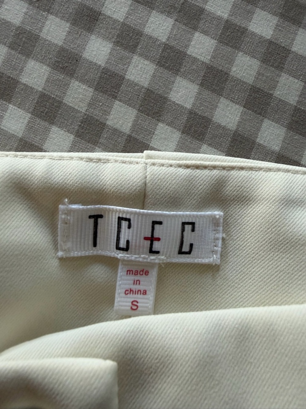 TCEC Cream Two-Piece Set - Picture 12 of 12